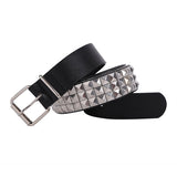 1977 Punk Rock Belt with Pyramid Rivet Studs