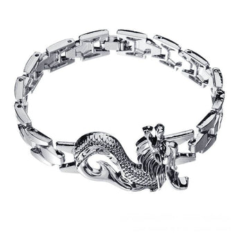 Dragon Figaro Chain Bracelet