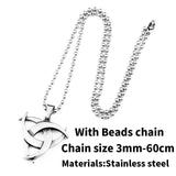 Stainless Steel Pagan Knot Pendant Necklace