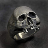 Gothic Punk Skull Ring