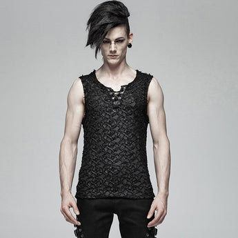 Men's Sleeveless Punk Streetwear Tank Top