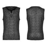 Men's Sleeveless Punk Streetwear Tank Top