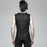 Men's Sleeveless Punk Streetwear Tank Top