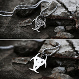 Pagan Triple Horn Knot Pendant