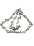 Street Punk Barb Wire Collar Necklace.