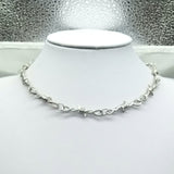 Street Punk Barb Wire Collar Necklace.
