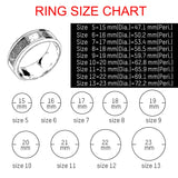Eagle Head Street Punk Ring