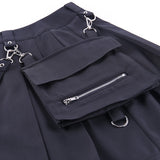 Harajuku Punk Style Semi-High Waist Mini Skirt