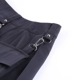 Harajuku Punk Style Semi-High Waist Mini Skirt