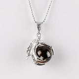 Dragon Claw Titanium Covered Stone/Crystal Pendant