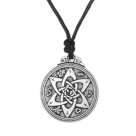 Wiccan Pentacle Star Flower of Life