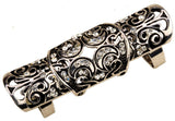 Victorian Gothic Knuckle Ring with Rhinestones