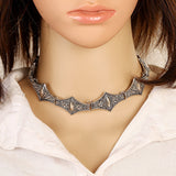 Steampunk Metal Choker Necklace