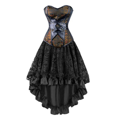 Vintage Steampunk Corsets Dress PurePunkRock Vintage Steampunk Corsets Dress PurePunkRock