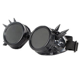 Steampunk Welder Style Sunglasses with Spikes.