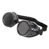 Steampunk Welder Style Sunglasses with Spikes.