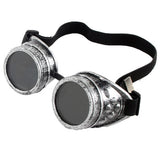 Steampunk Welder Style Sunglasses with Spikes.