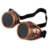 Steampunk Welder Style Sunglasses with Spikes.