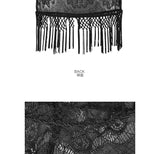 Punk Gothic Mini Women Lace Skirt