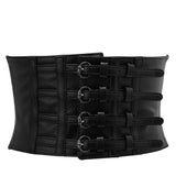 Wide Belt Corset with Small Buckle
