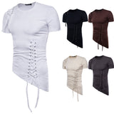 Slim fit street-punk style men's t-shirt