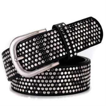 Vintage Street Punk Dot Rivet Belt