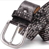 Vintage Street Punk Dot Rivet Belt