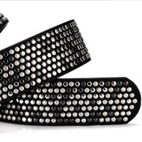 Vintage Street Punk Dot Rivet Belt