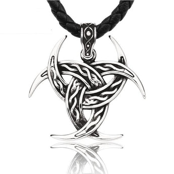 Pagan Triple Horn Knot Pendant